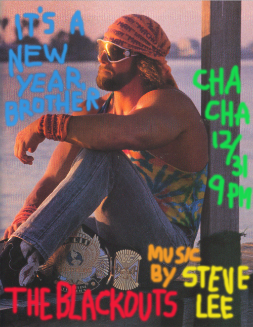 cha cha flyer new years